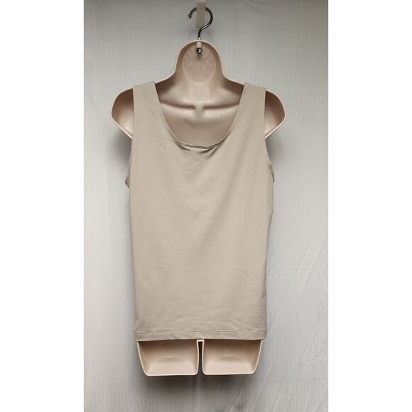 Chico's Leopard Animal Print 2 PC Sheer Tunic Blouse 3/4 Sleeve Color Brown L - Picture 6 of 12